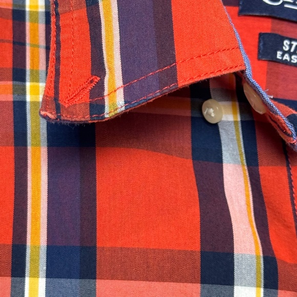 Men's Chaps Classic Long Sleeve Plaid Button Down, XL - Picture 5 of 10